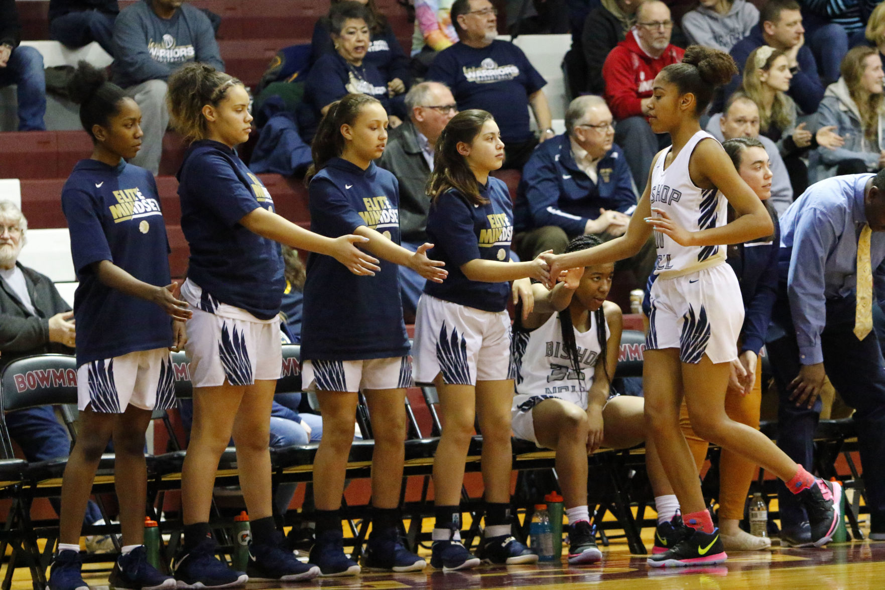 Gallery: Girls 2A basketball sectional final - Bishop Noll vs. Bowman Academy